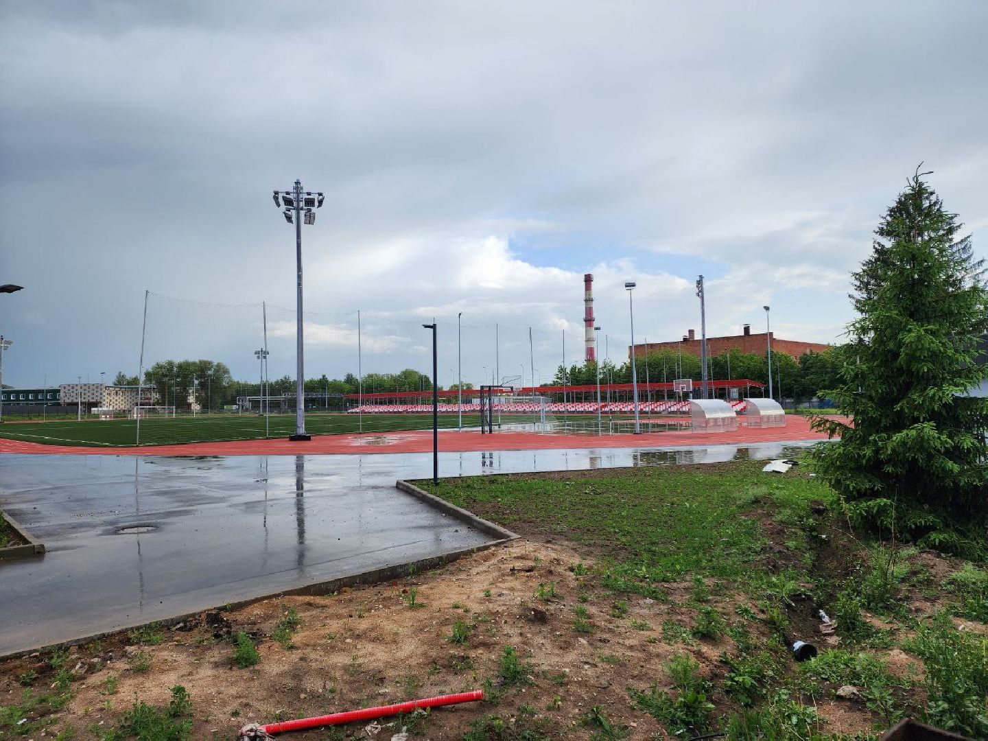 чехов, строительство, стадион, гидросталь, губернатор воробьев,