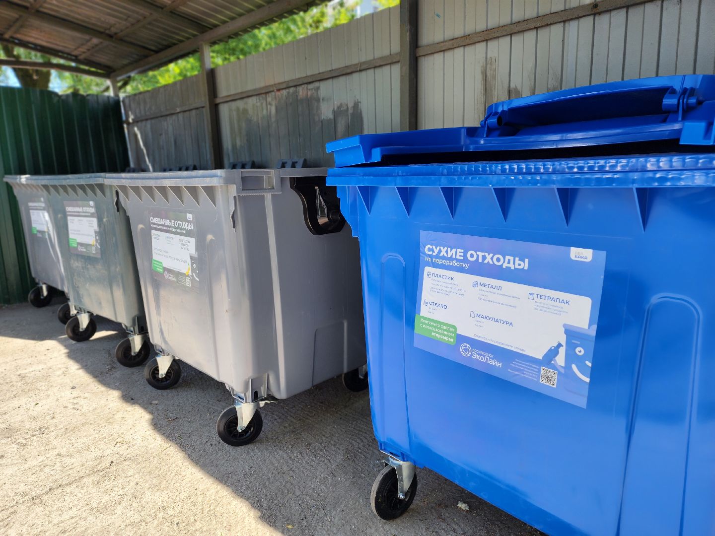 воскресенск, утилизация отходов, мусор, контейнерная площадка, эколайн,