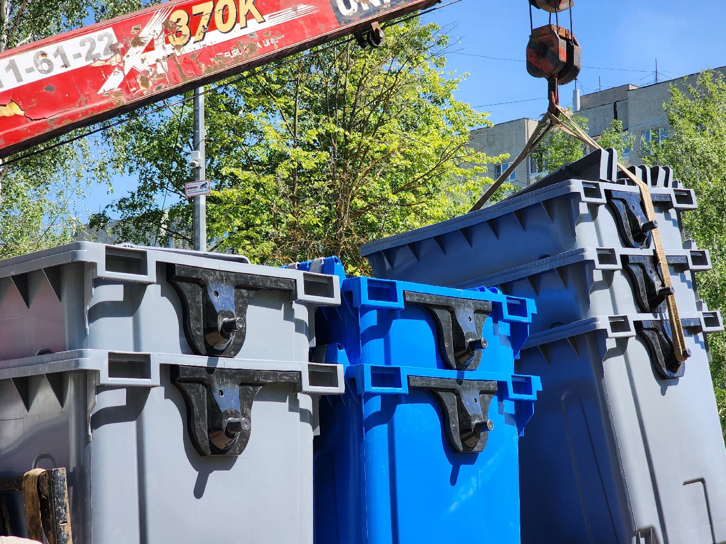 воскресенск, утилизация отходов, мусор, контейнерная площадка, эколайн,