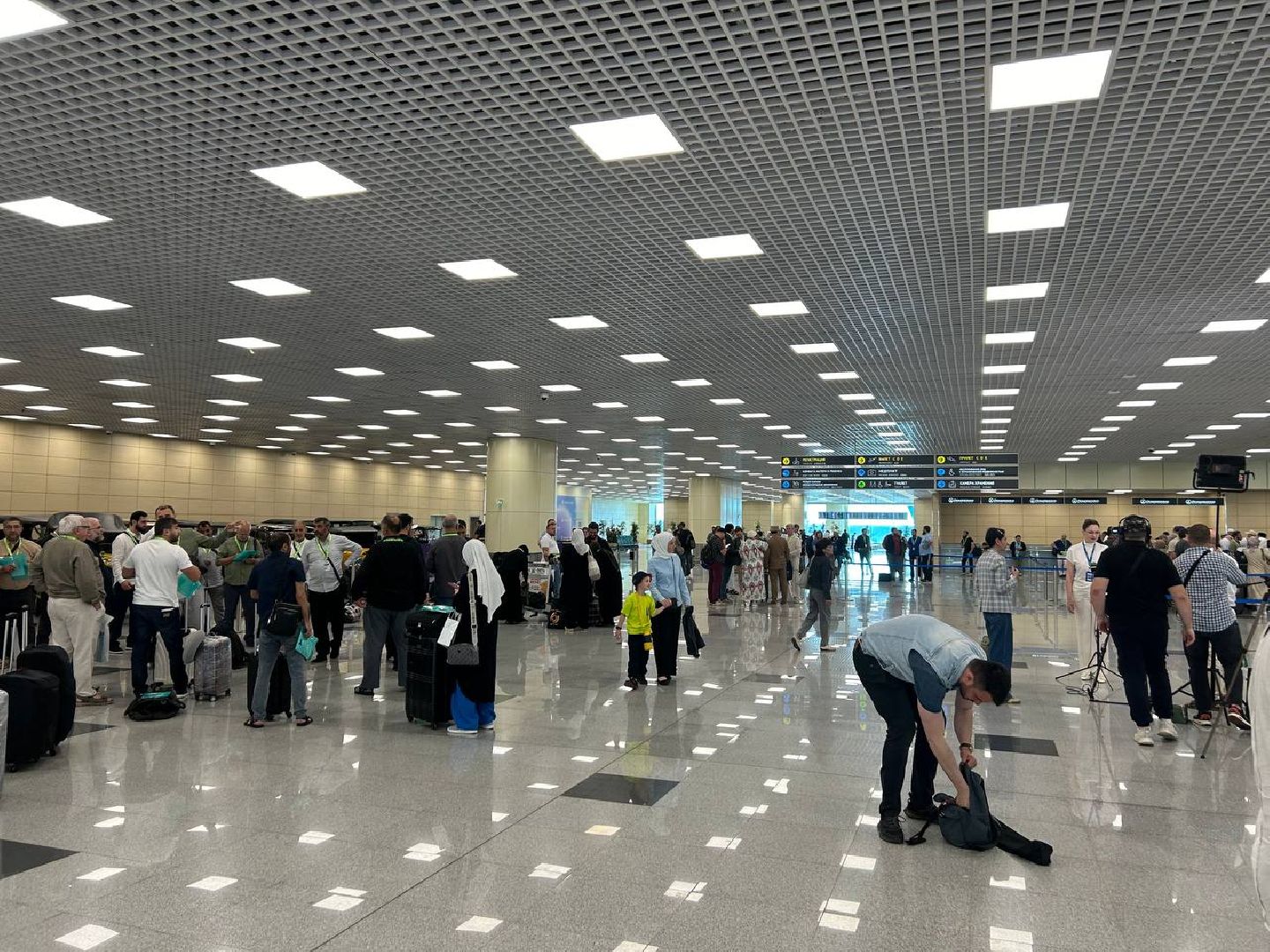 паломники в Мекку, хадж, аэропорт Домодедово,