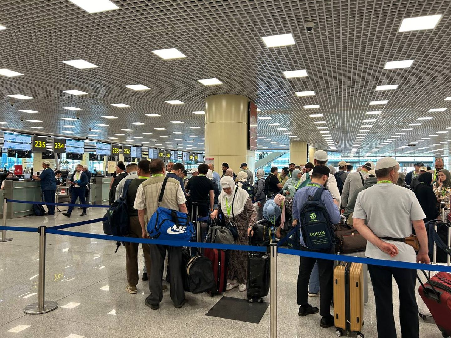 паломники в Мекку, хадж, аэропорт Домодедово,