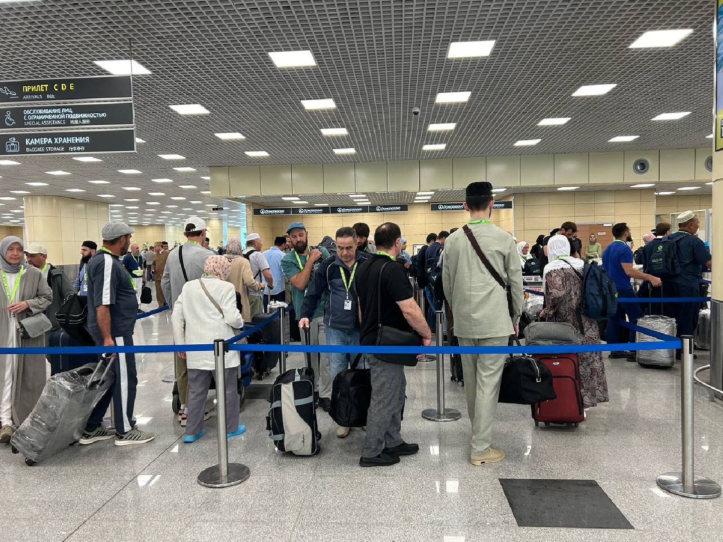 паломники в Мекку, хадж, аэропорт Домодедово,