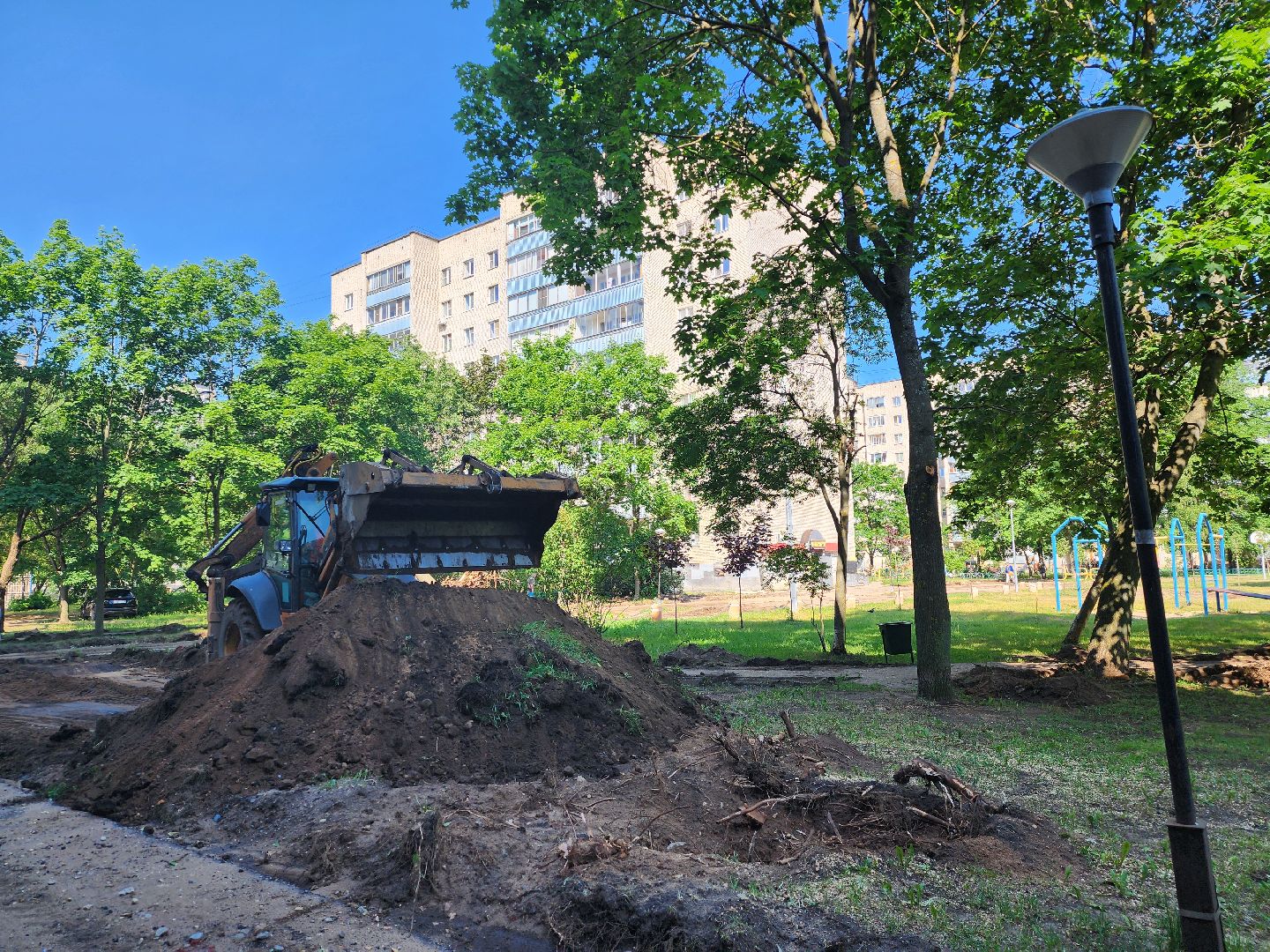Дубна, ЖКХ, комплексное благоустройство, Благоустройство двора,