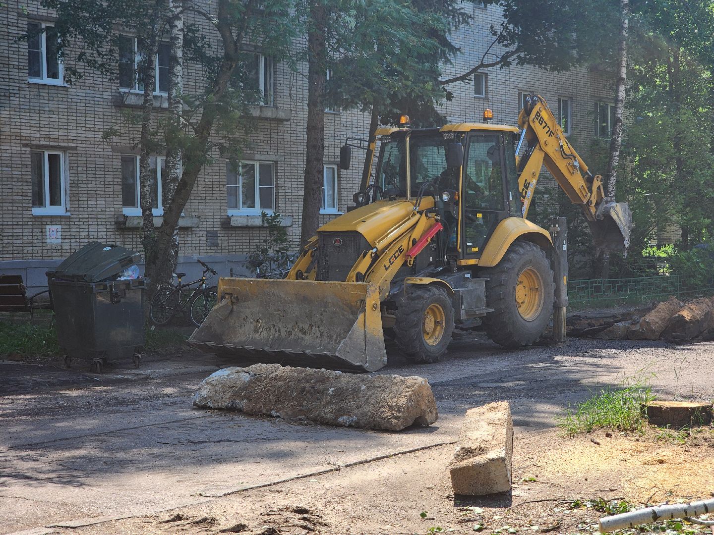 Дубна, ЖКХ, комплексное благоустройство, Благоустройство двора,