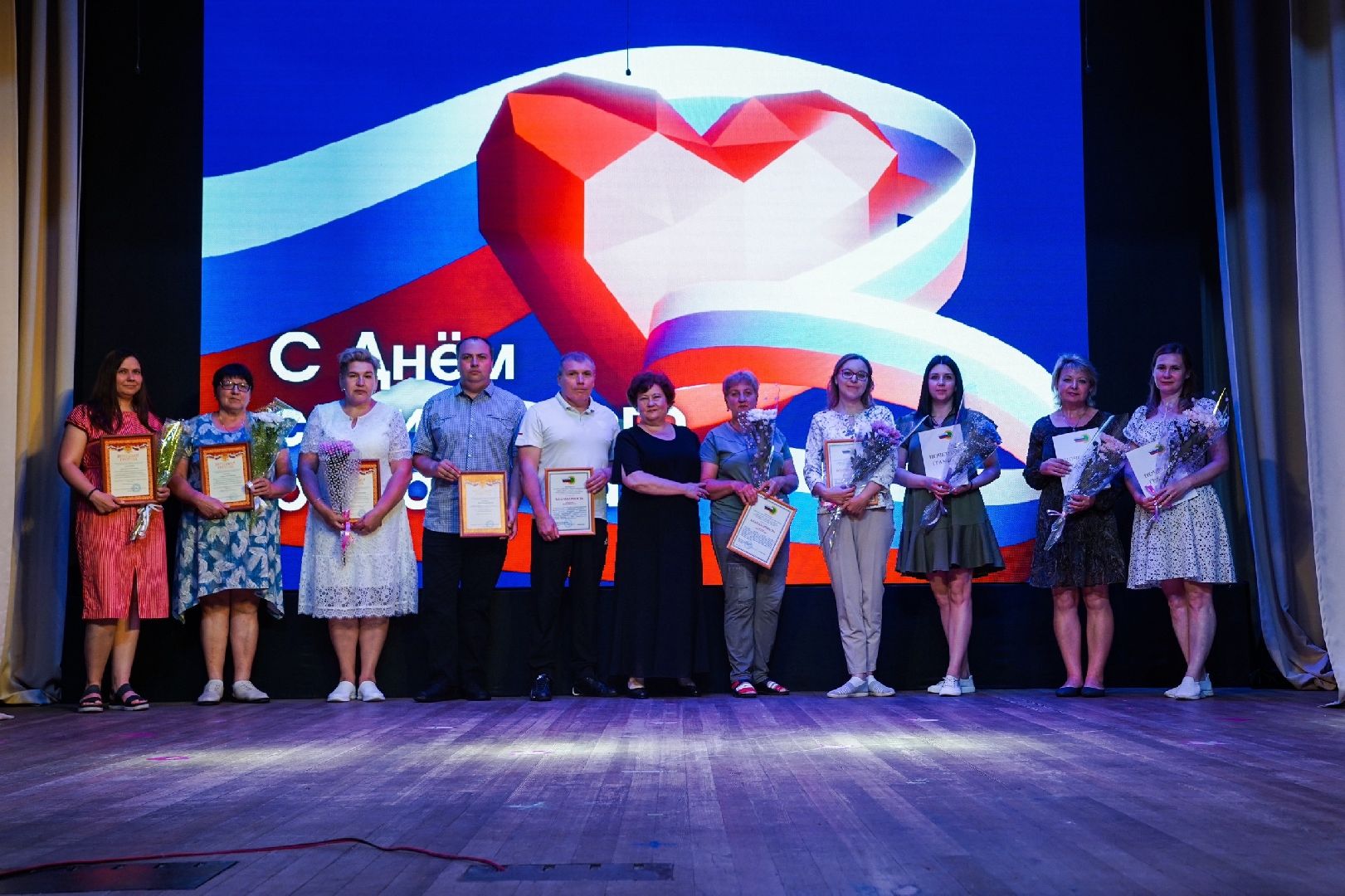 день соцработника, праздник, соцработники, Большая Шатура, Рошаль, ДК Косякова,