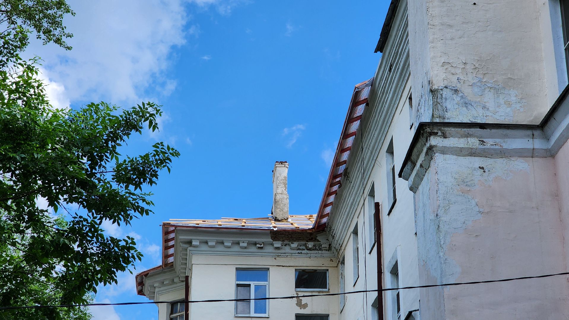 Солнечногорск, ЖКХ, ремонт кровли, Советская площадь,