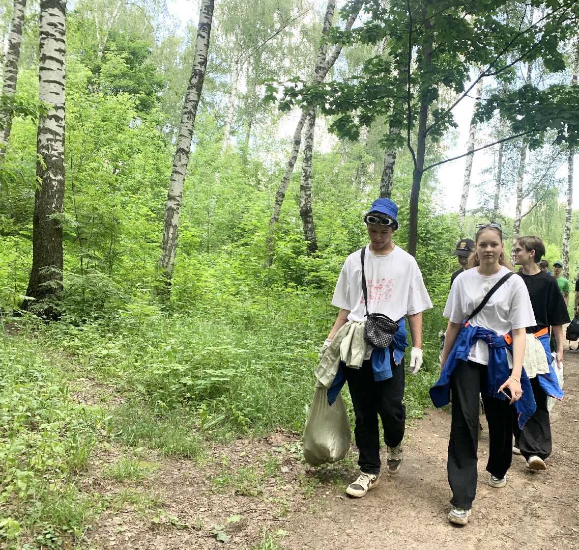 Балашиха, Подмосковье, Экология, экологический лагерь, уборка мусора, первая смена,