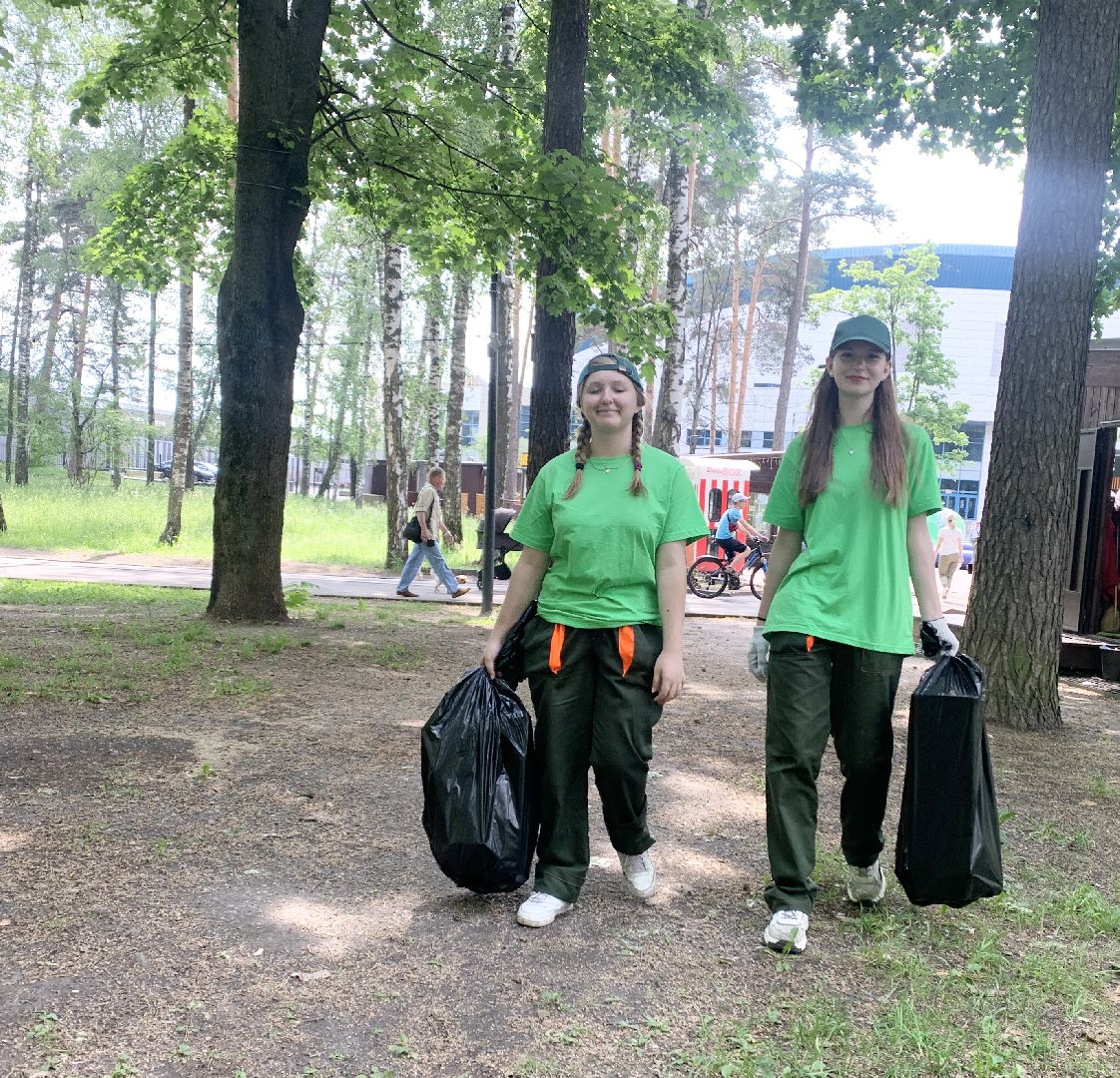 Балашиха, Подмосковье, Экология, экологический лагерь, уборка мусора, первая смена,