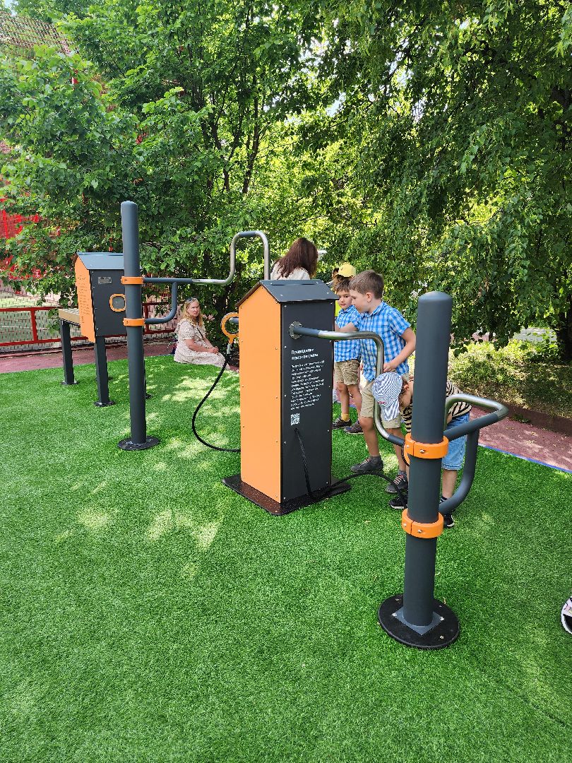 детская площадка, Научная площадка,