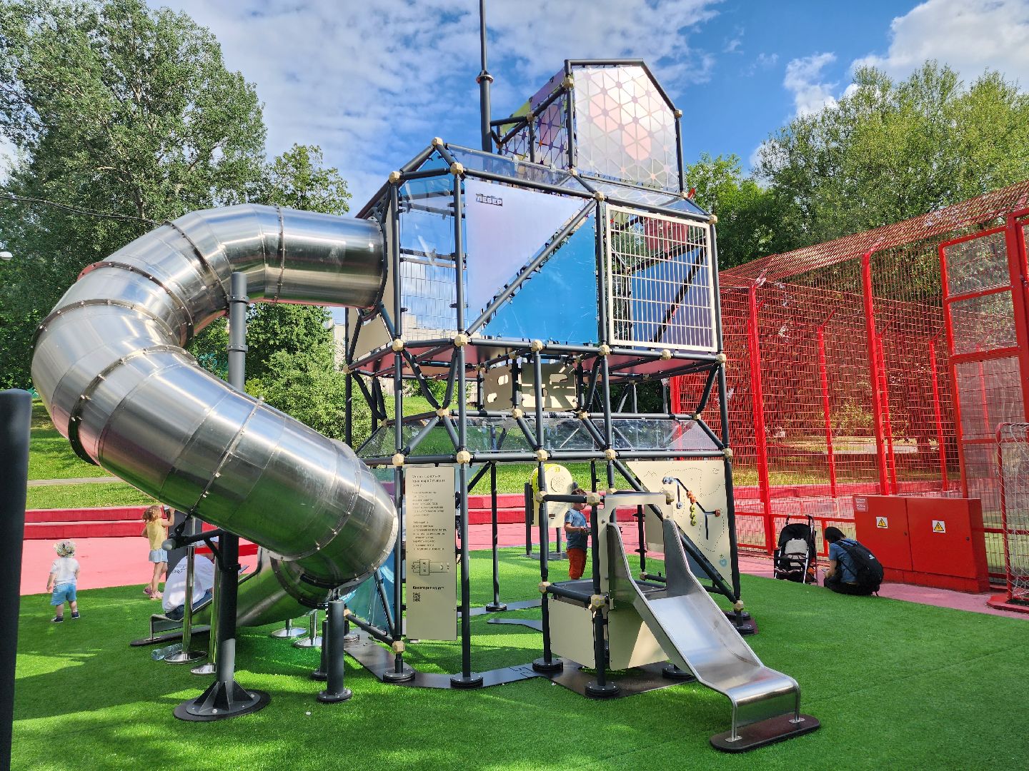 детская площадка, Научная площадка,