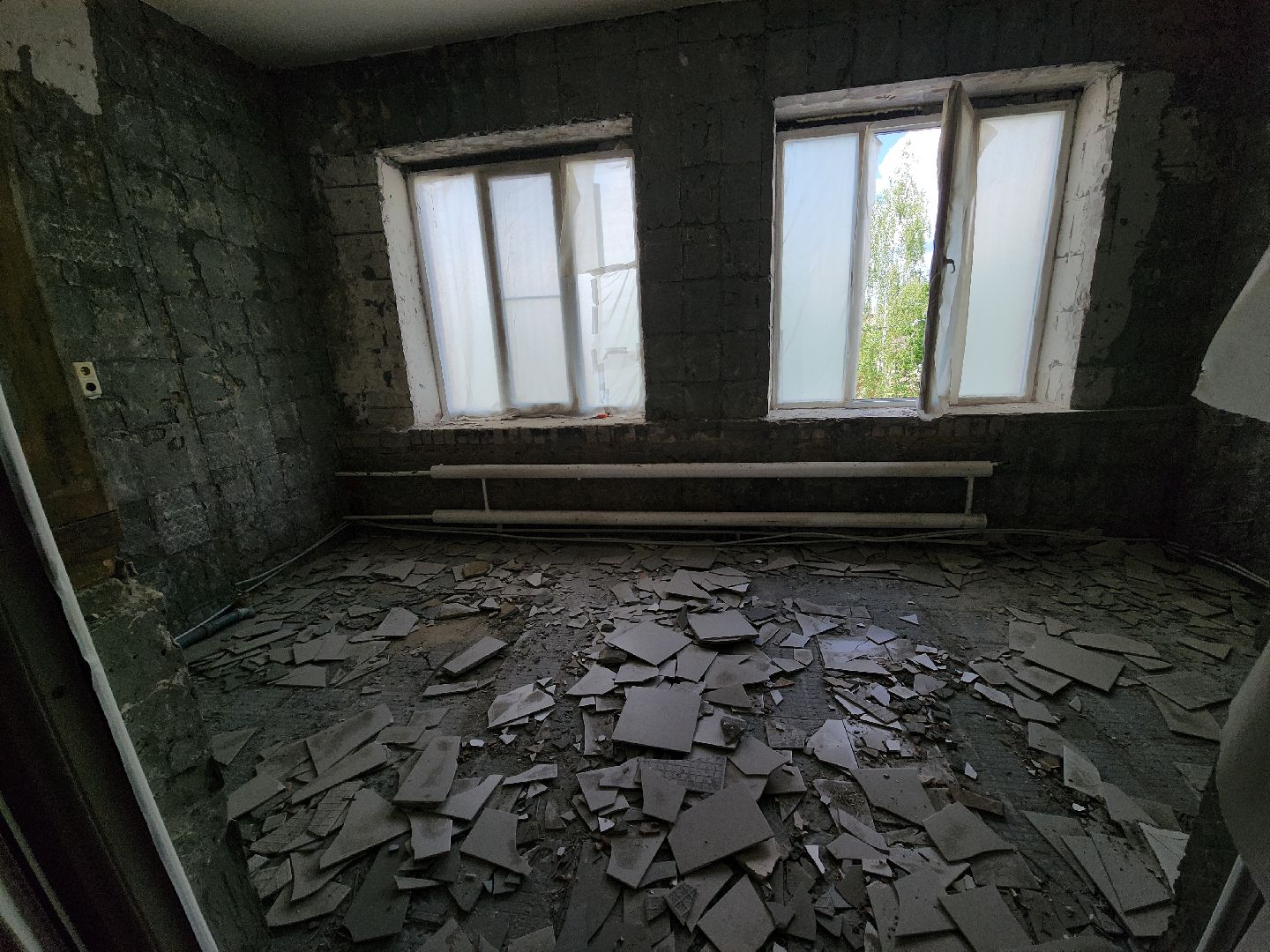 Ремонт, ремонт больницы, рузская больница, руза, рузский городской округ, московская область, Подмосковье,