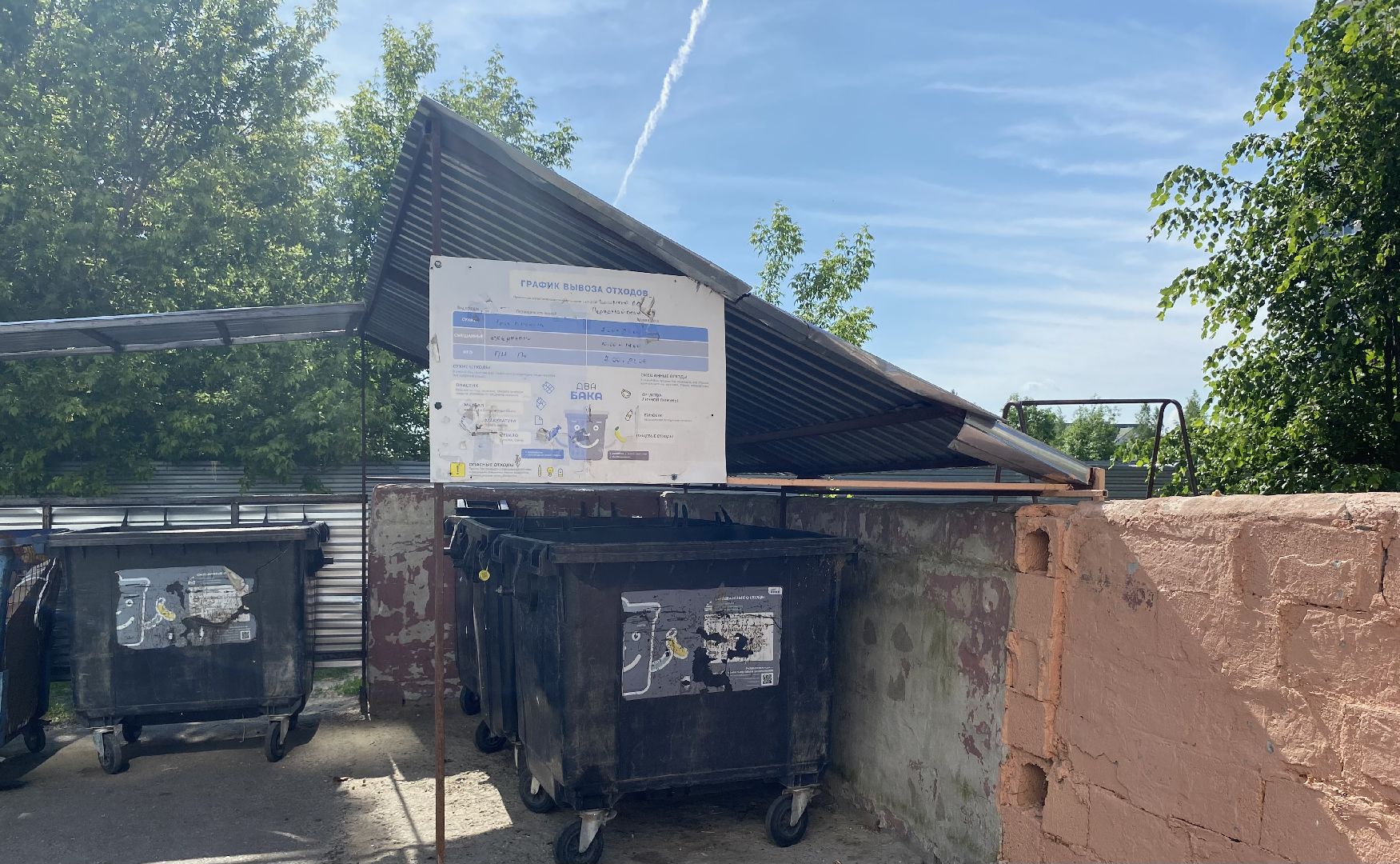 Площадка, контейнер