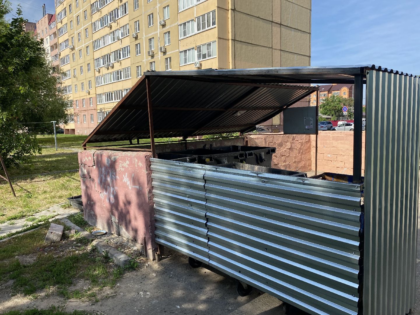 Площадка, контейнер