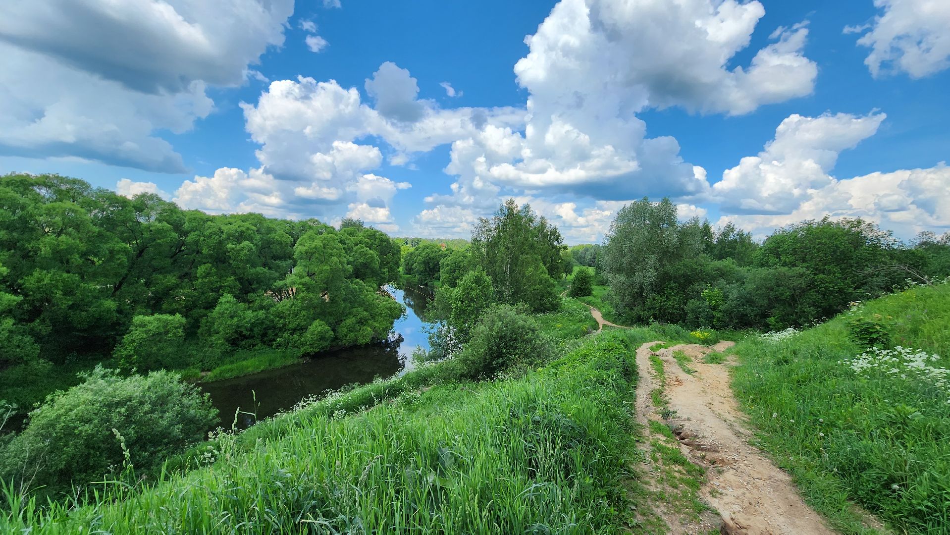 лето в подмосковье, пляж, река истра,