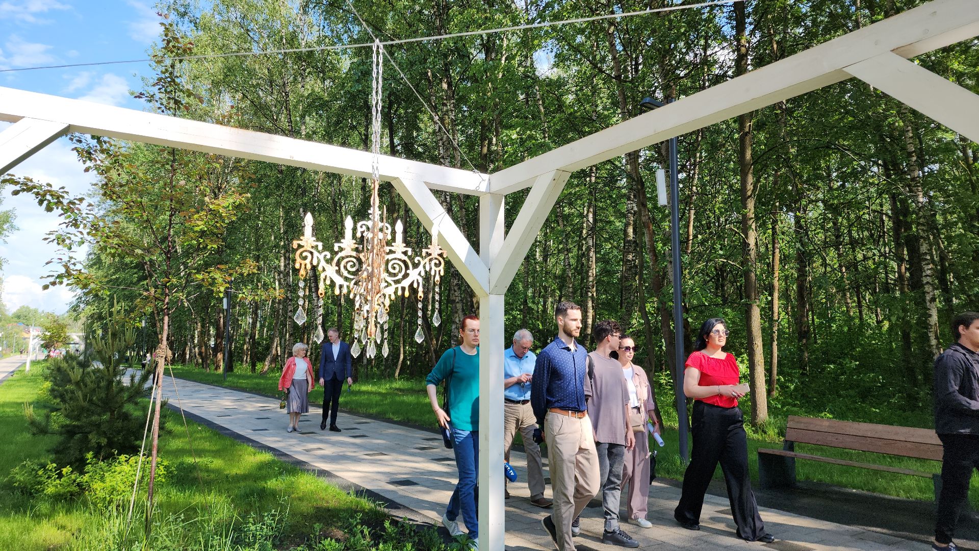 электросталь, благоустройсво, благоустройство 2024, парк, парк Авангард, жители города, администрация,