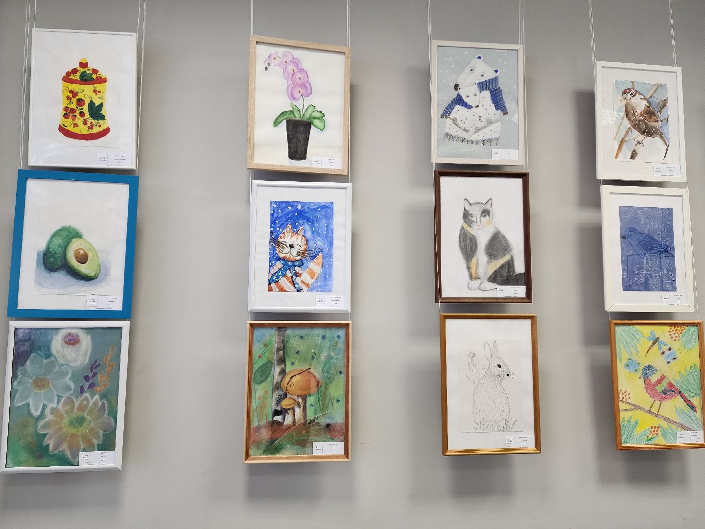 Выставка, художественная выставка, Лобня, дети, искусство,