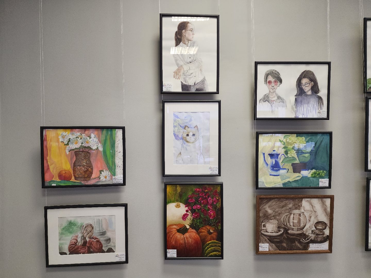 Выставка, художественная выставка, Лобня, дети, искусство,