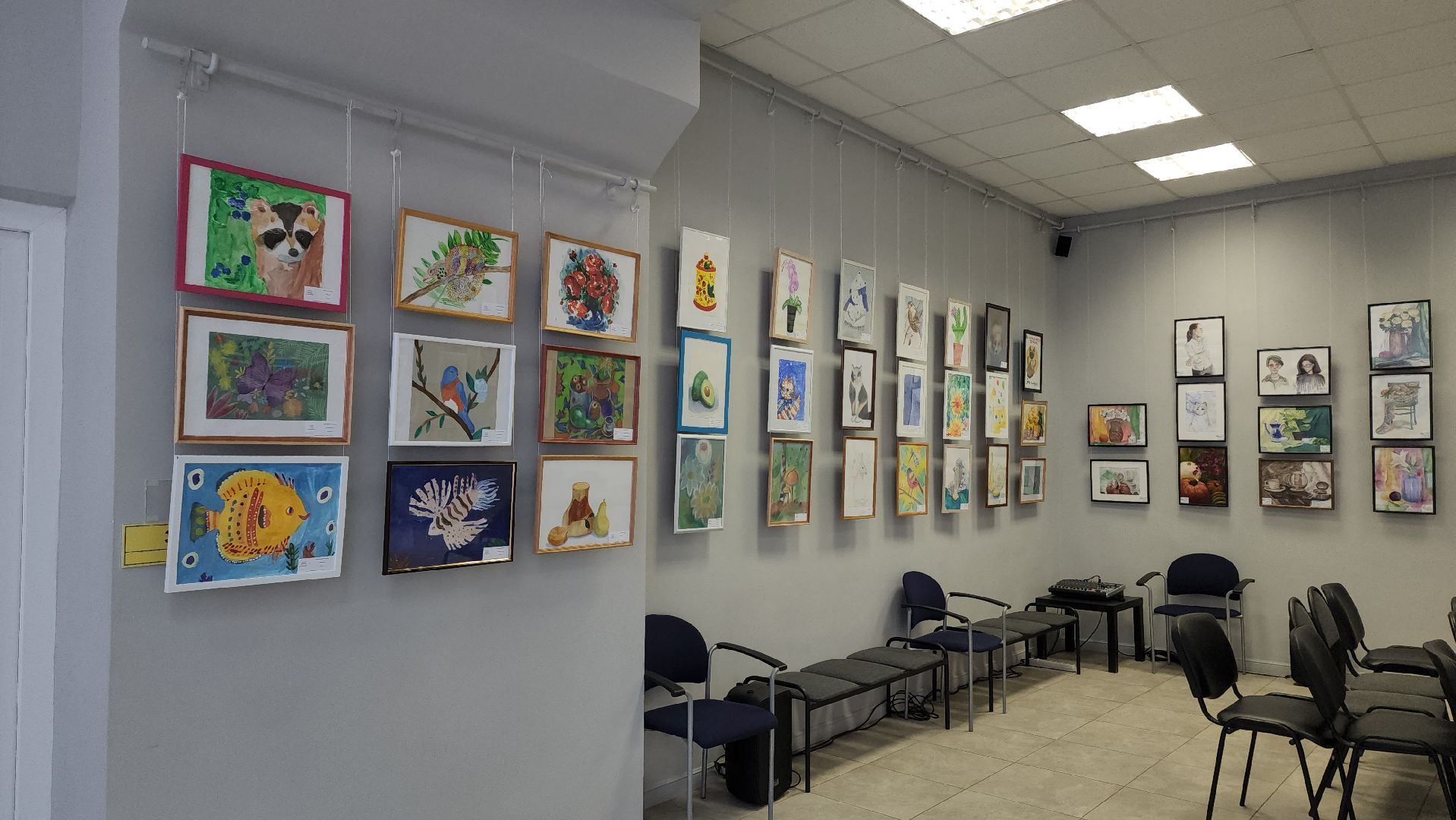 Выставка, художественная выставка, Лобня, дети, искусство,