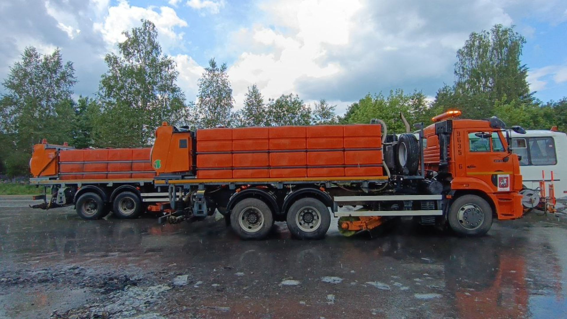 пожар, дорога, автобус,