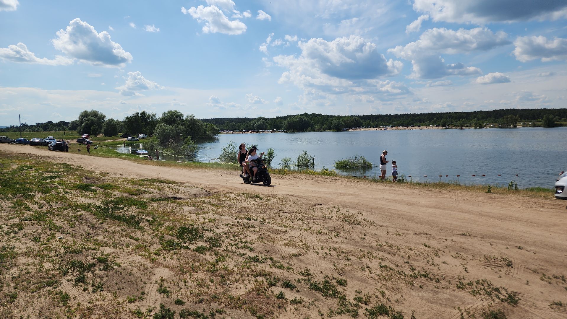 ступино, лето в подмосковье, пляжи подмсоковья,