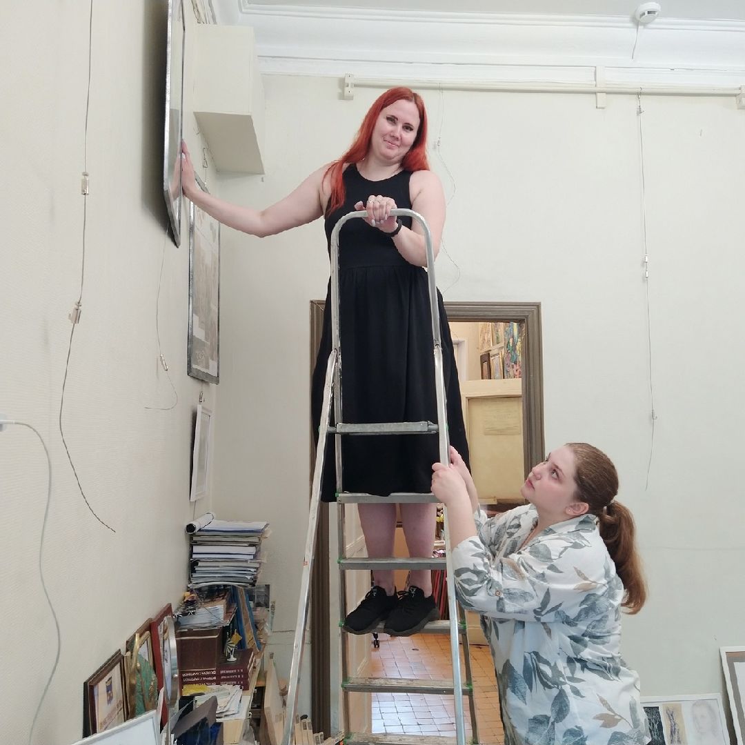 5 дом, галерея, ул Жуковского, пленэрные зарисовки, Нина Верникова, Наталия Трусилова, Екатерина Плугина, ЖДШИ 1, Жуковская Детская школа искусств 1,