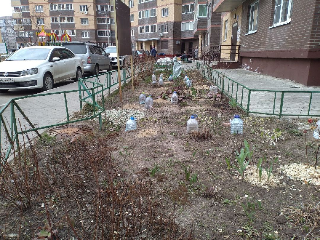 благоустройство, придомовая территория, Лосино-Петровский, перемены