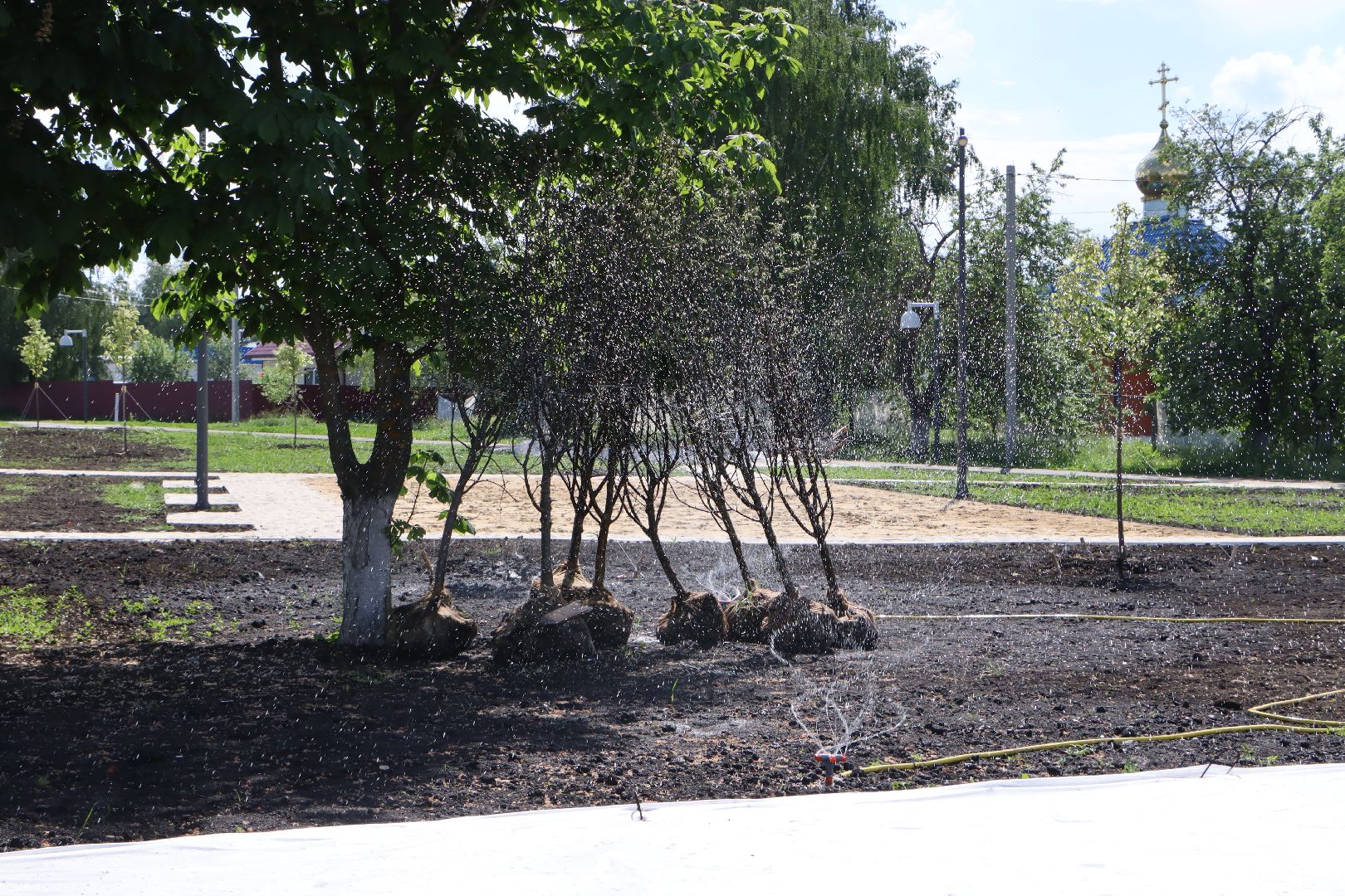 национальный проект жилье и городская среда, Серебряные Пруды, поселок Успенский, Шереметьевы, винокуренный завод Шереметьевых, благоустройство, Яблоневый сад,