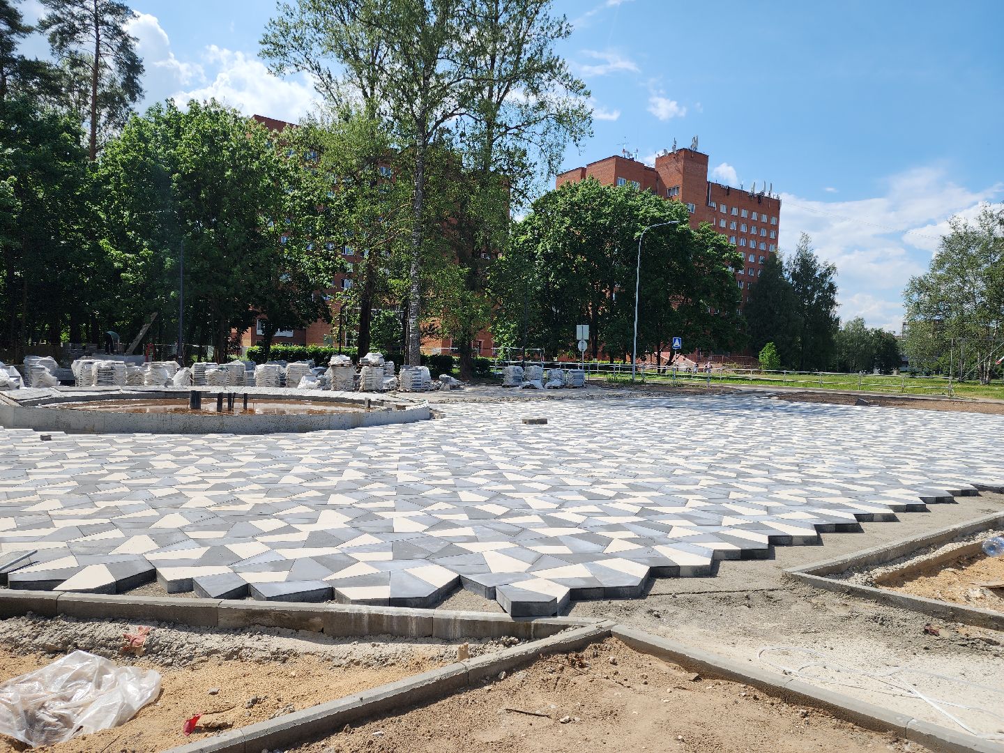 Черноголовка, Благоустройство, южное озеро, ремонт,