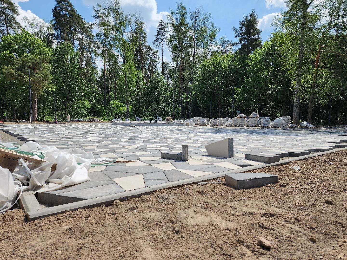 Черноголовка, Благоустройство, южное озеро, ремонт,