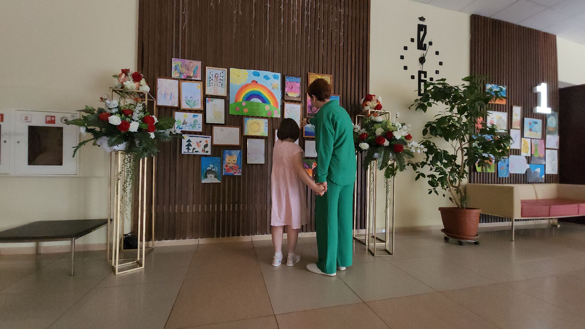 Лобня, рисунки детей, особенные дети, творчество, выставки,