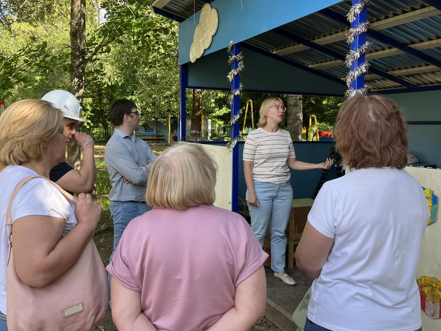 наро-фоминский городской округ, селятино, капитальный ремонт детского сада, благоустройство 2024,