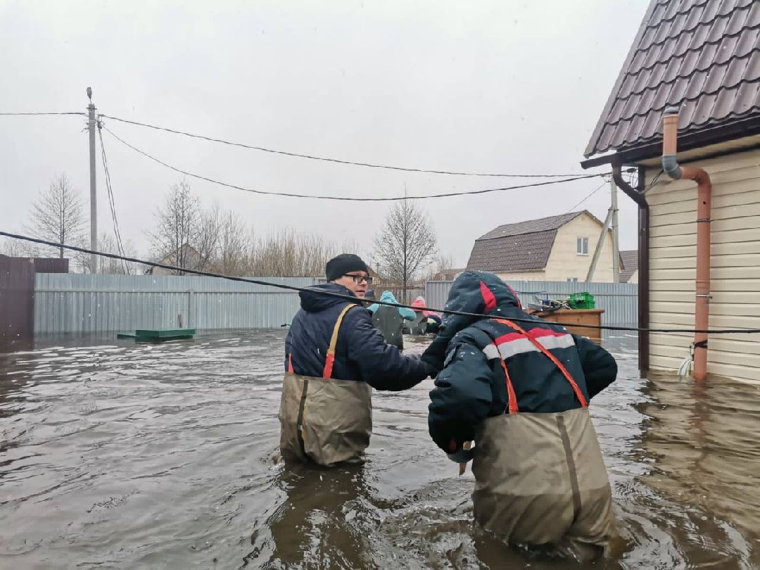 подтопление, ЧП, паводок, Воскресенск