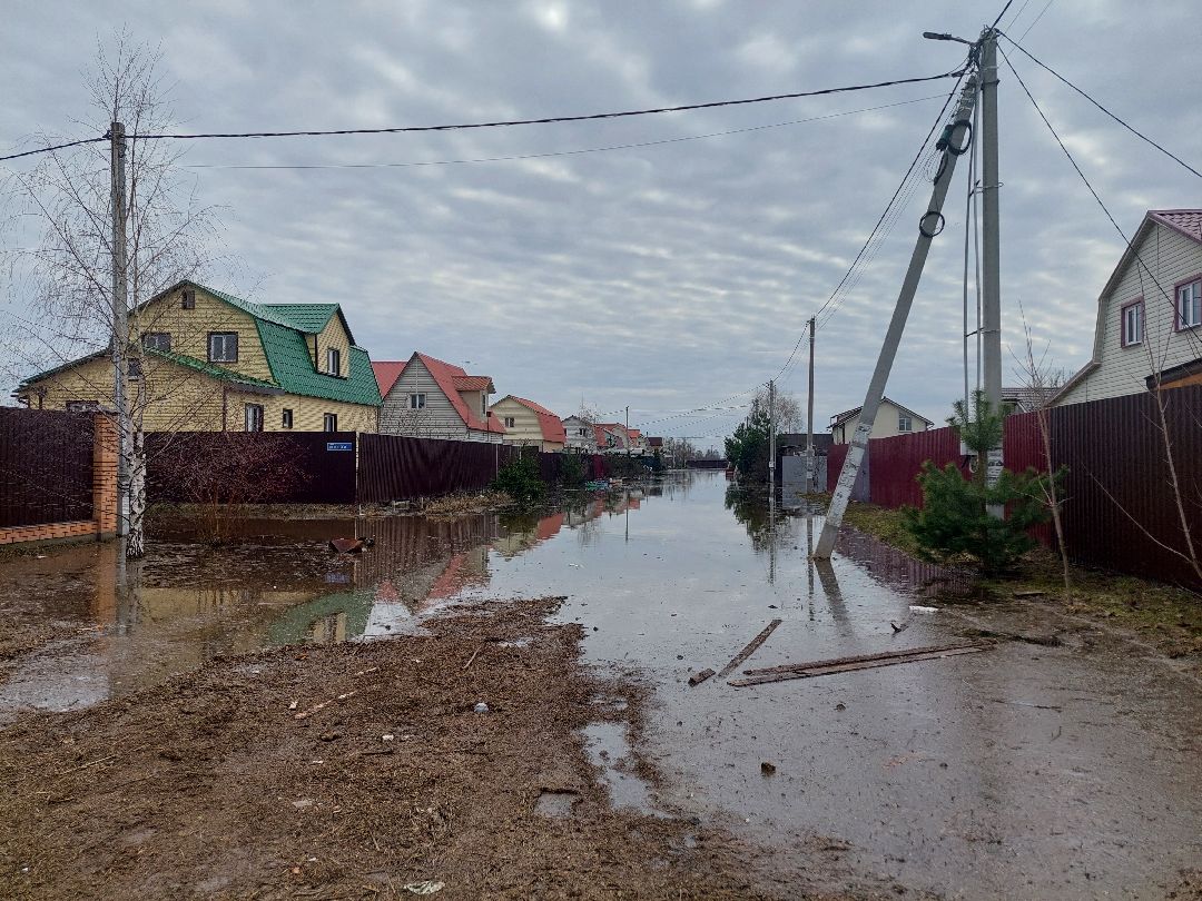 подтопление, ЧП, паводок, Воскресенск