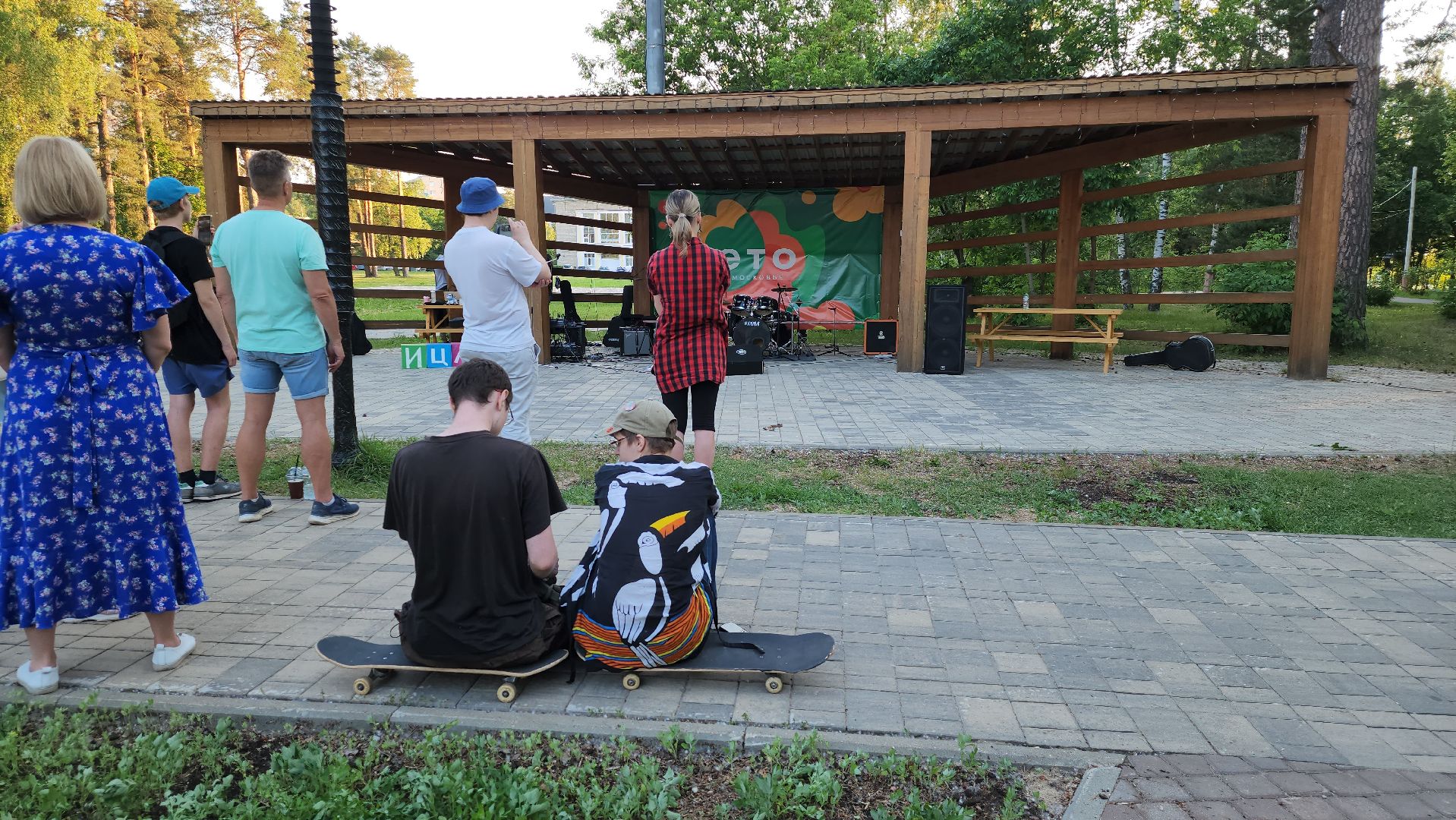 Дубна, Концерт, Набережная, Улица, Музыка,