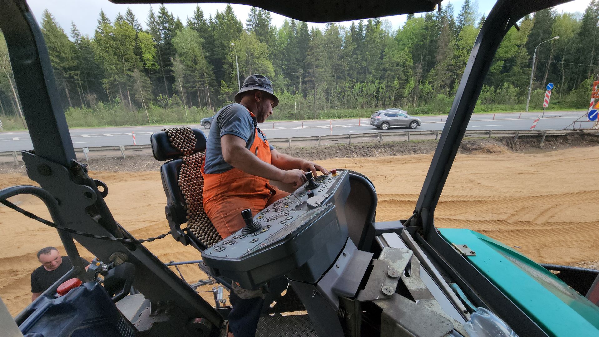 строительство, минское шоссе, строительство развязки, федеральная дорога, руза, дорохово, рузский городской округ,
