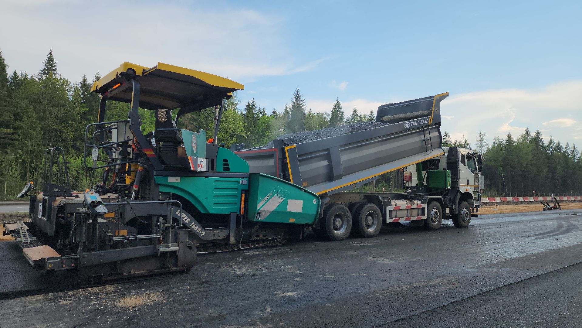 строительство, минское шоссе, строительство развязки, федеральная дорога, руза, дорохово, рузский городской округ,