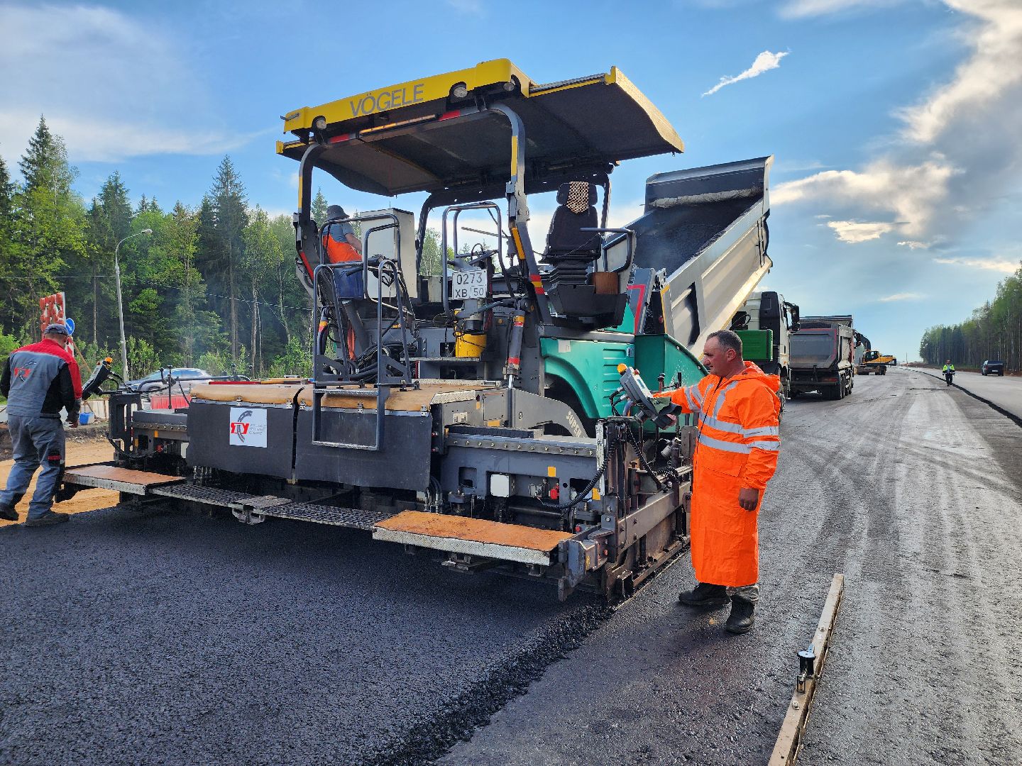 строительство, минское шоссе, строительство развязки, федеральная дорога, руза, дорохово, рузский городской округ,