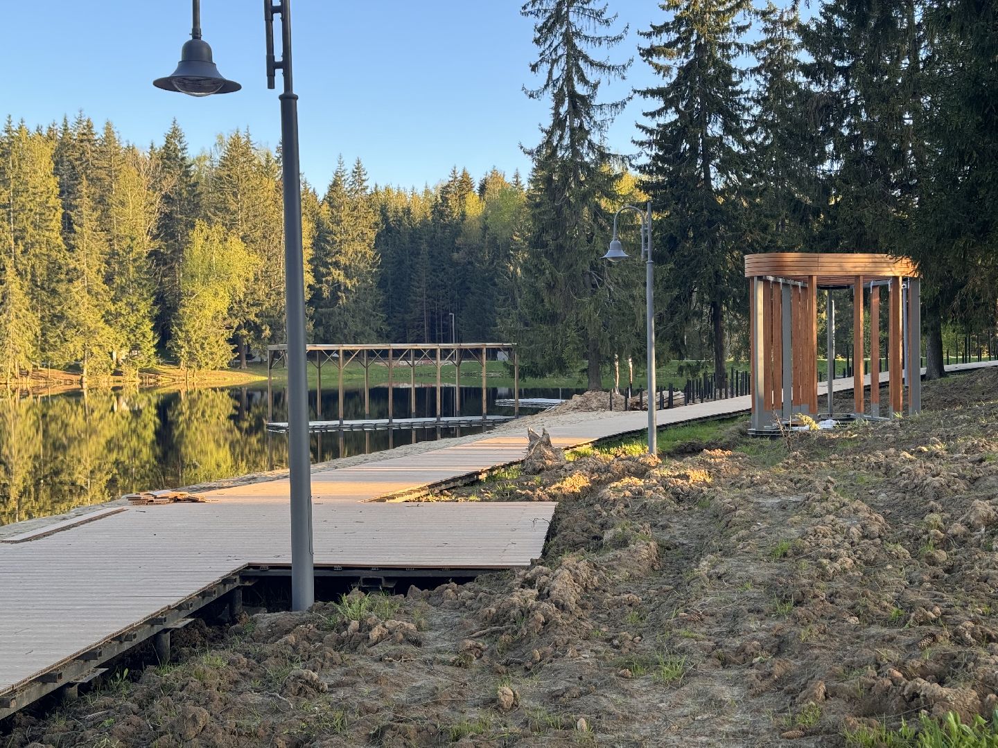 шаховская, плотина, благоуйстройство, строительство,