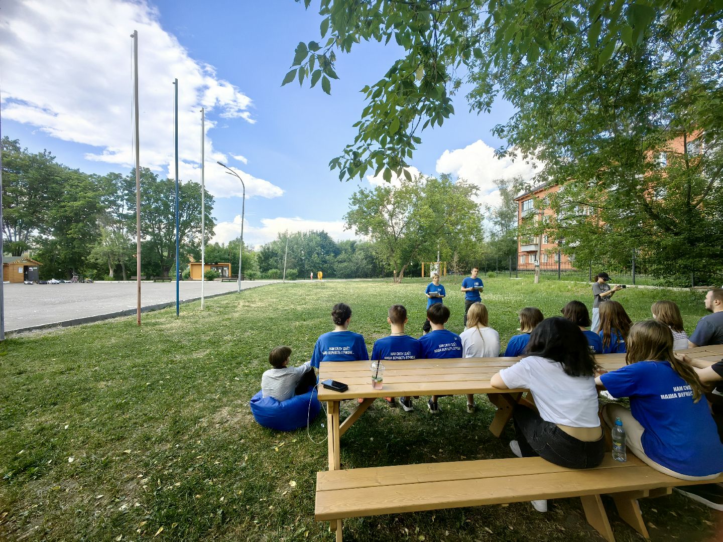 молодая гвардия, активисты, экология, охрана окружающей среды, лекция, щёлково,