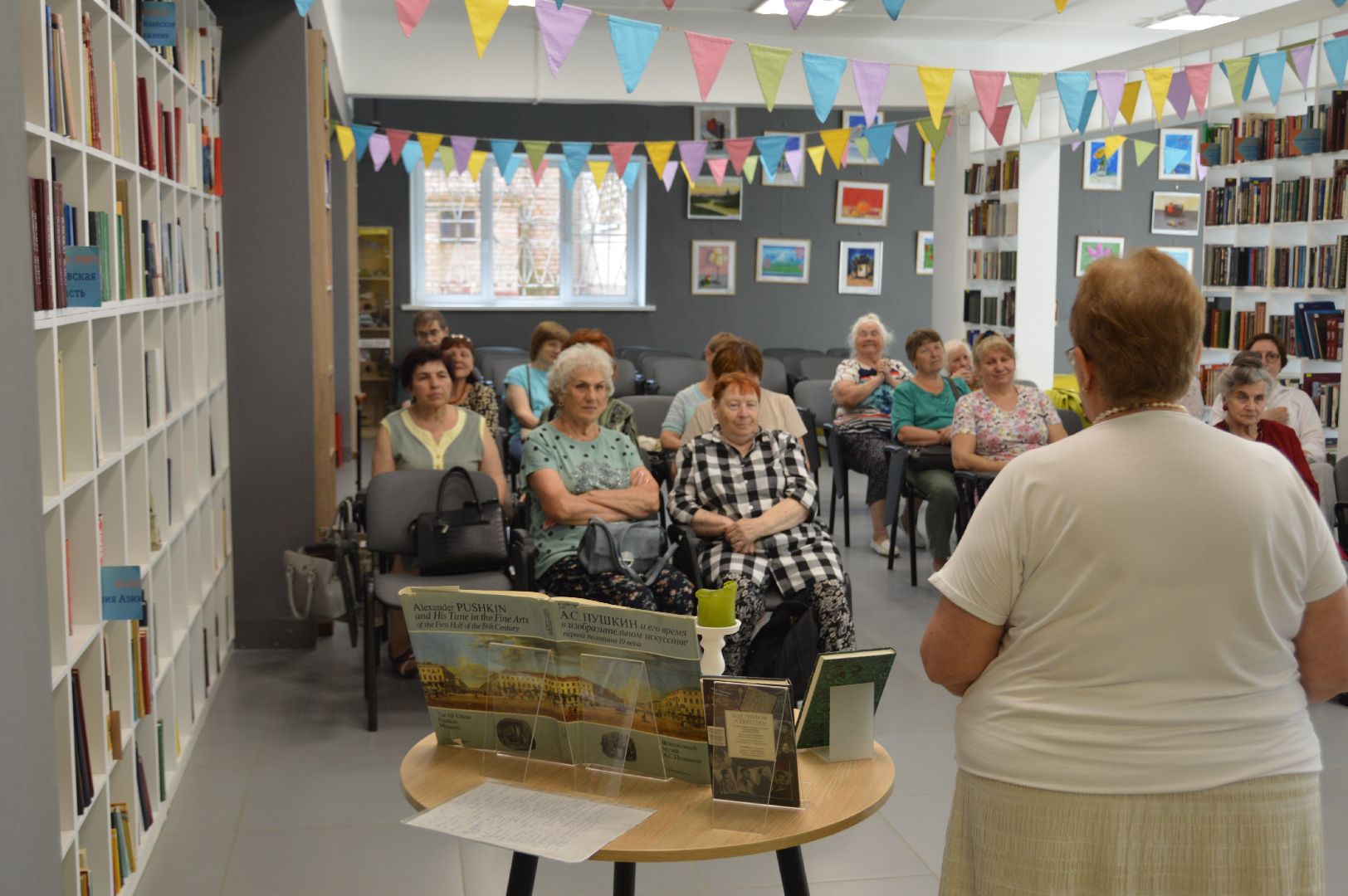 шатура, культурная шатура, пушкин, юбилей, библиотека,