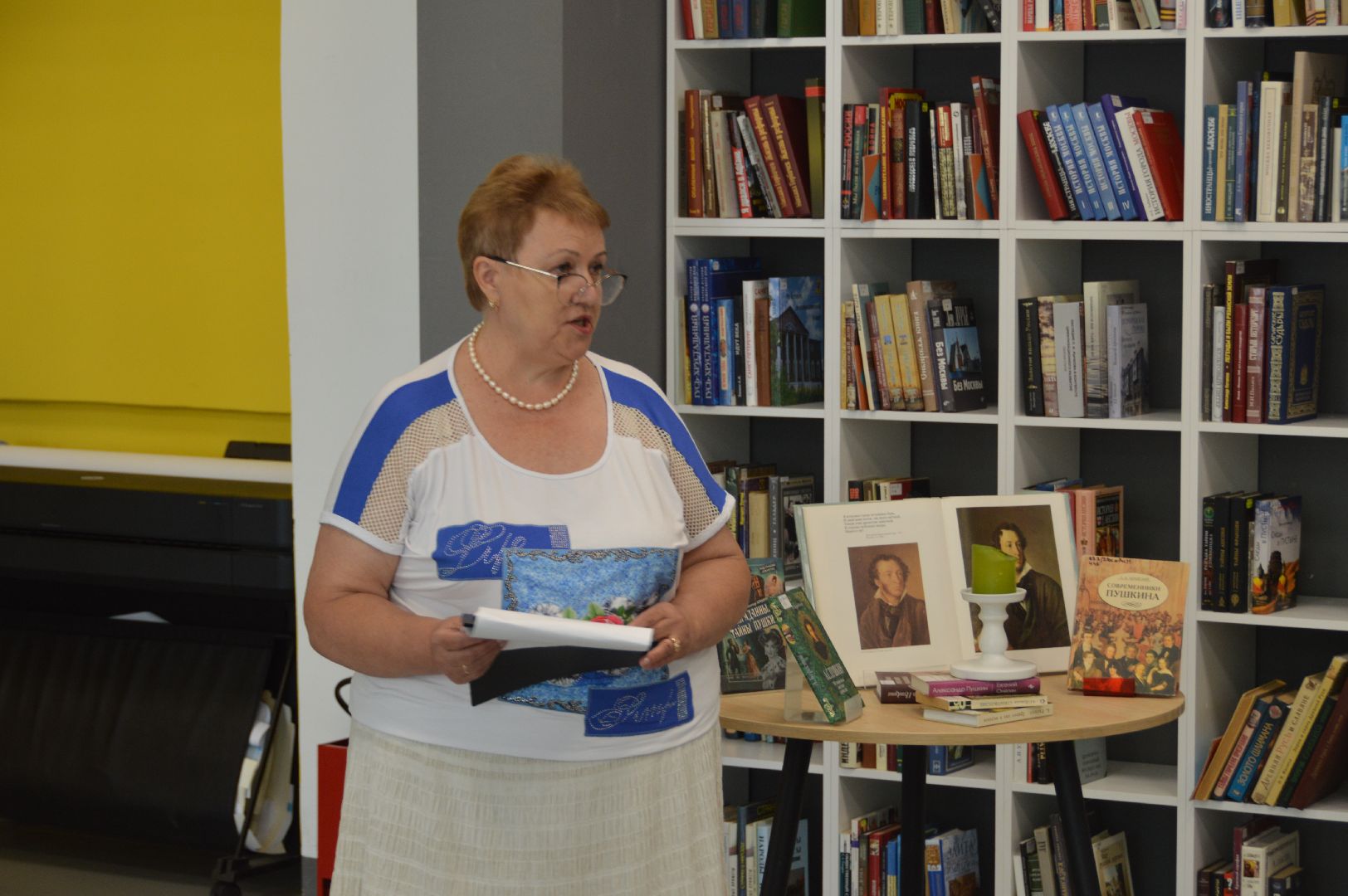 шатура, культурная шатура, пушкин, юбилей, библиотека,