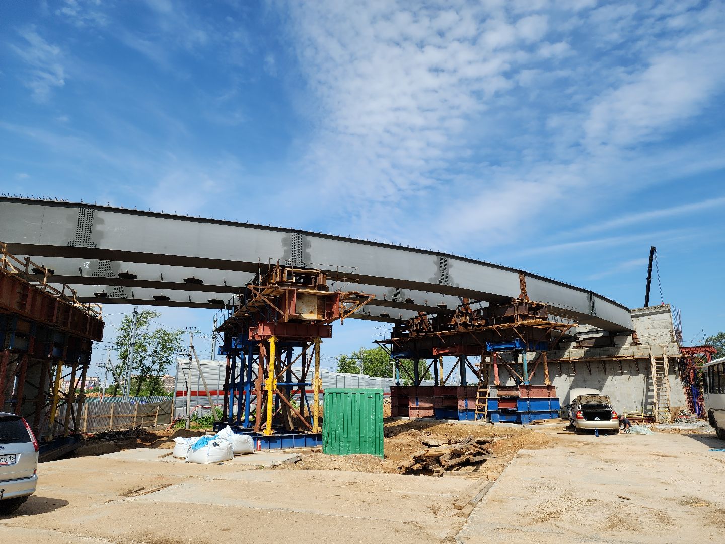 красногорск, опалиха, путепровод, мцд-2, стройка,