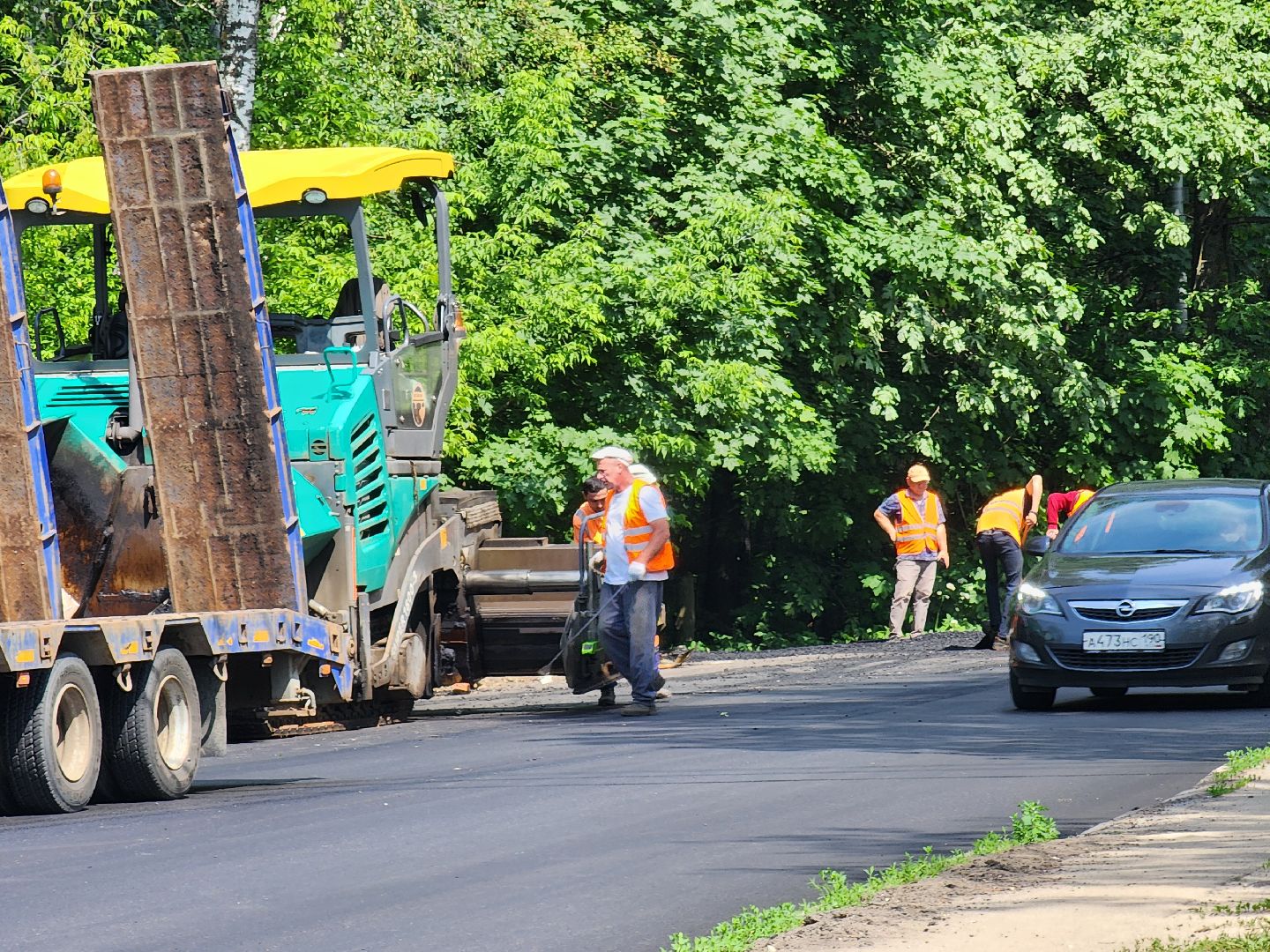 старая купавна, богородский городской округ, озеро бисерово, ремонт, дороги, строительство, ремонт дороги,