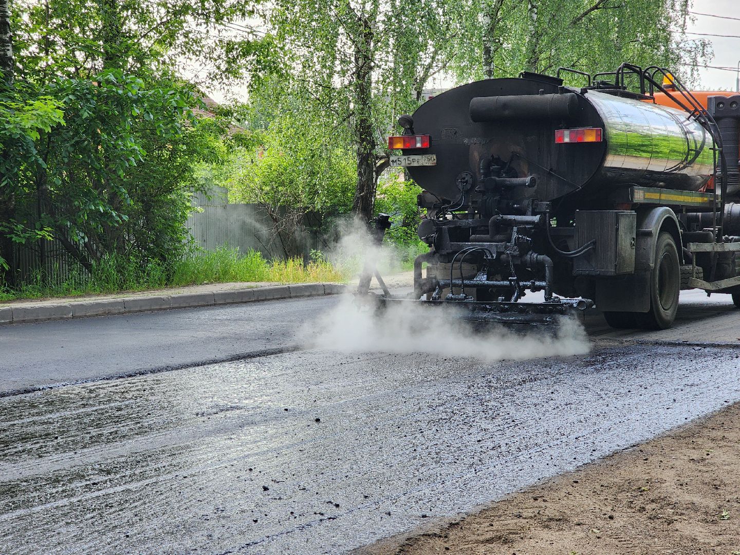 старая купавна, богородский городской округ, озеро бисерово, ремонт, дороги, строительство, ремонт дороги,