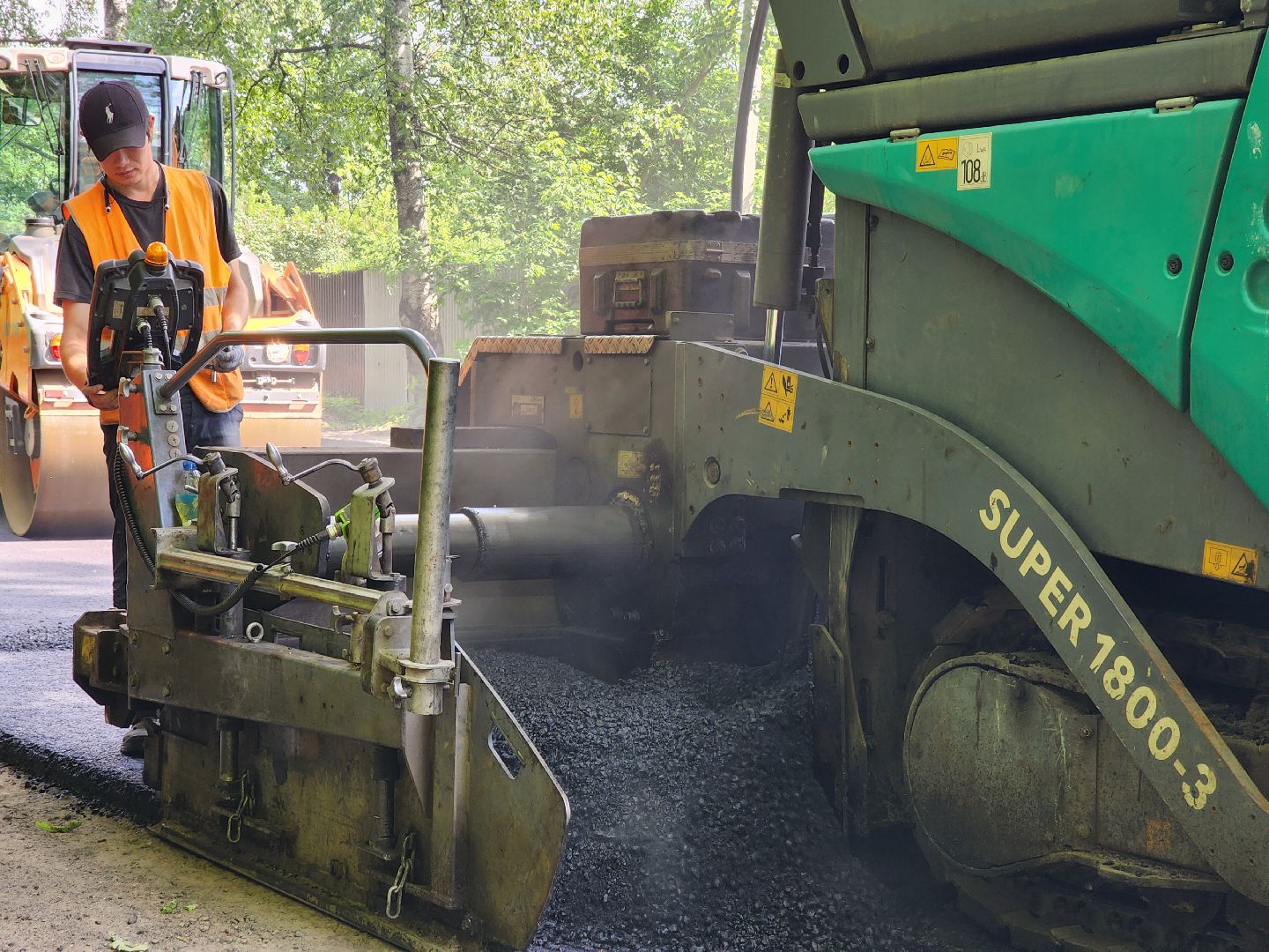старая купавна, богородский городской округ, озеро бисерово, ремонт, дороги, строительство, ремонт дороги,