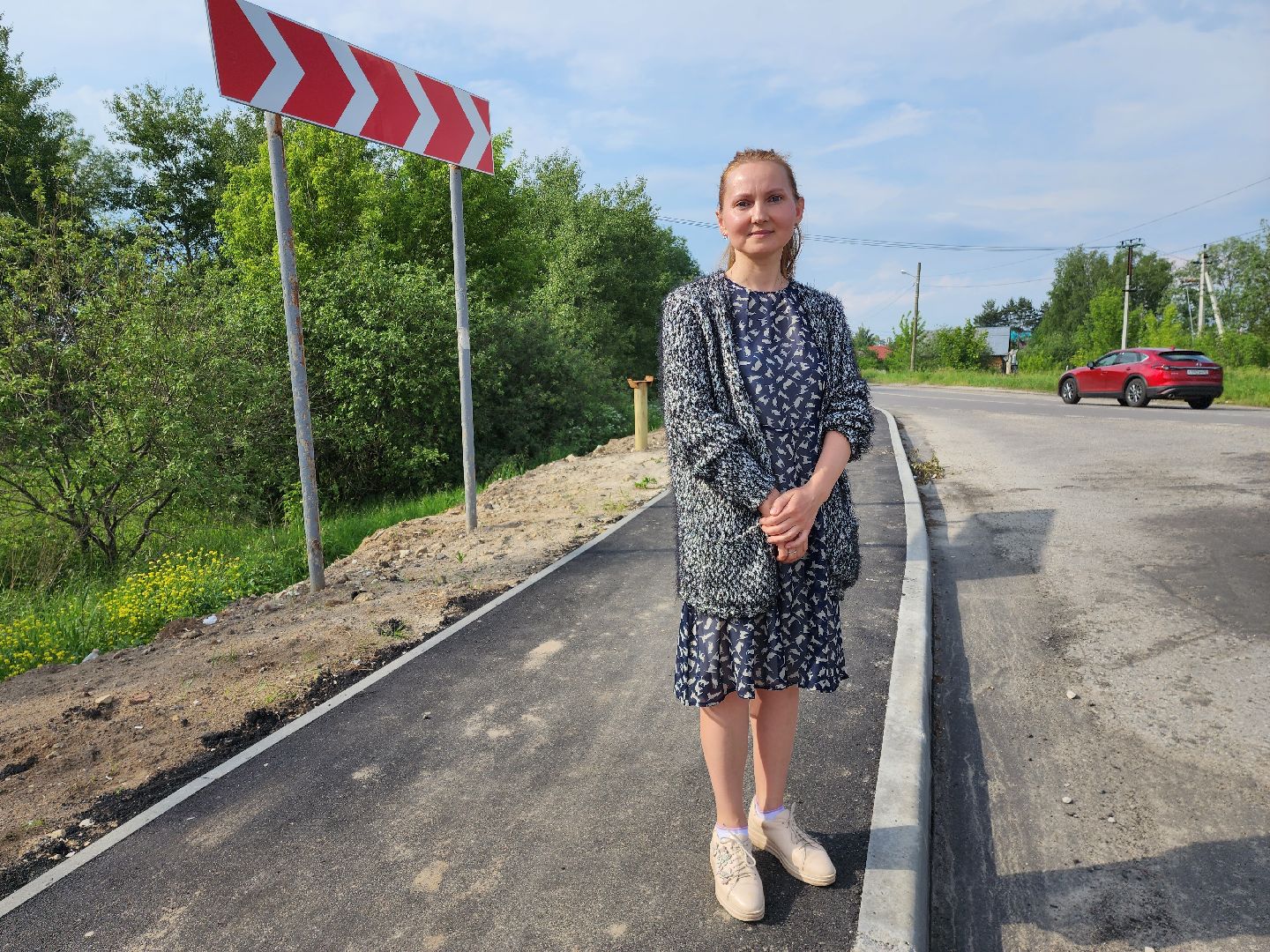 раменское, дороги, тротуар в селе Малышево,