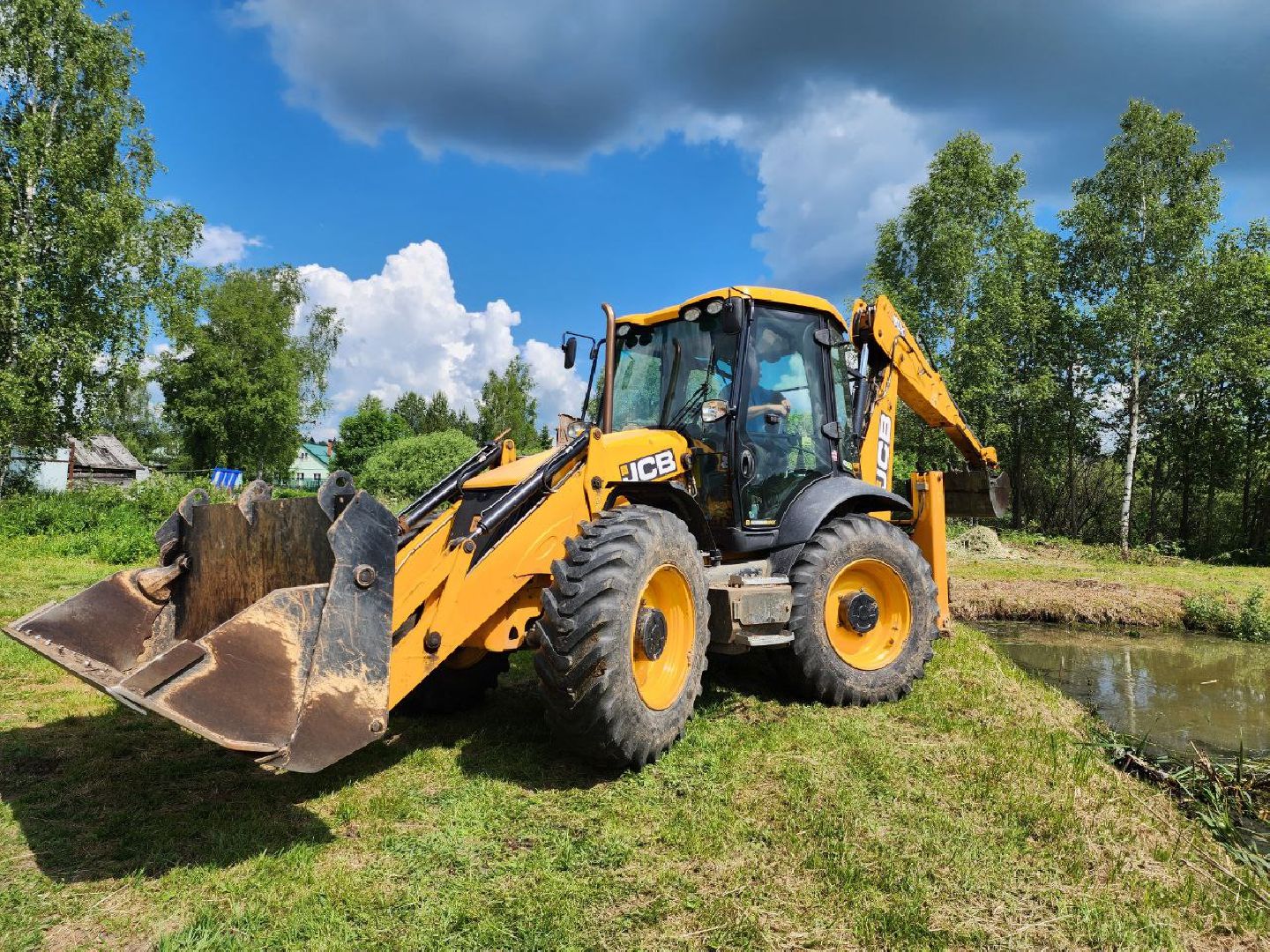 можайск, можайский городской округ, подмосковье, ремонт пожарных водоемов, водоемы, пруды, пожарная безопасность, очистка пруда, подземные пожарные емкости,