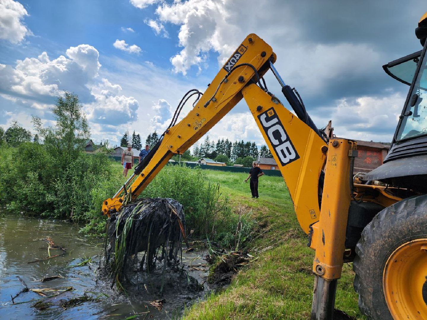 можайск, можайский городской округ, подмосковье, ремонт пожарных водоемов, водоемы, пруды, пожарная безопасность, очистка пруда, подземные пожарные емкости,