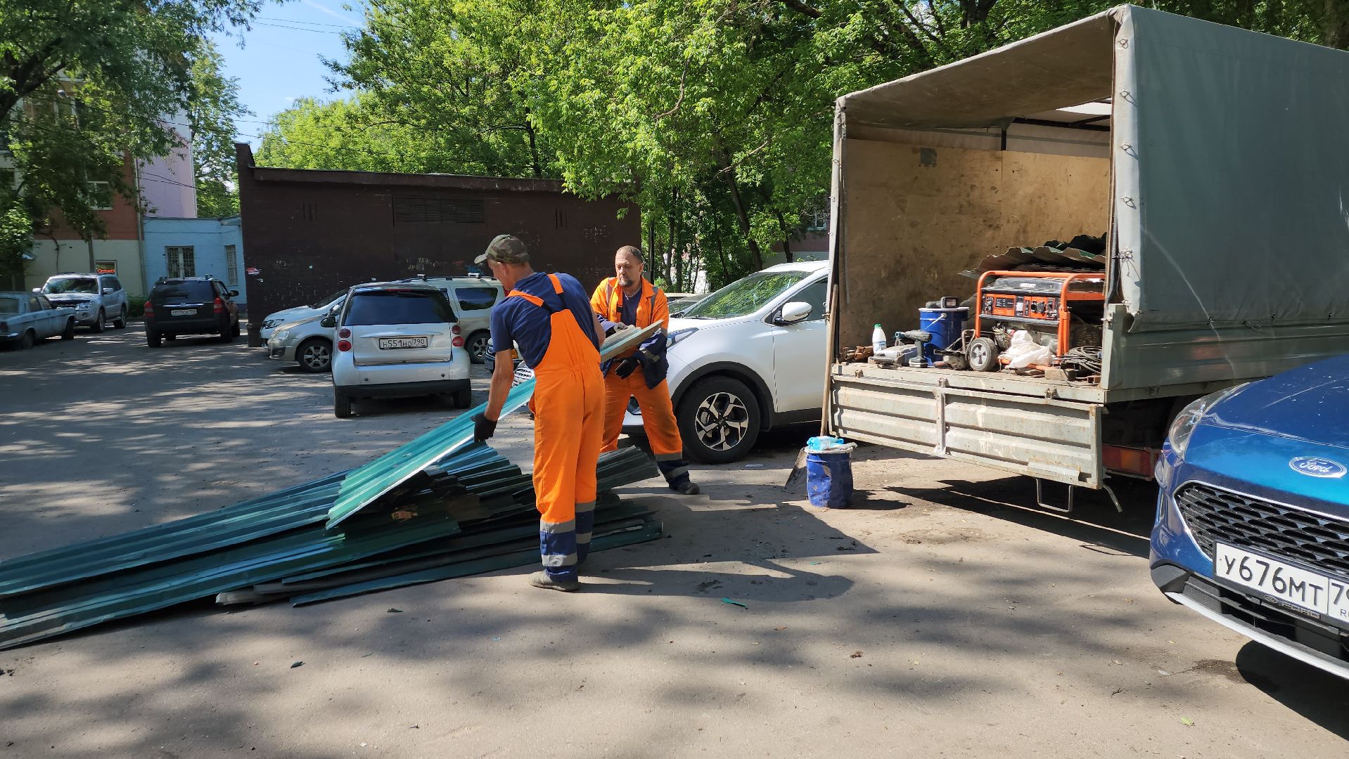 пушкино, контейнерная площадка, ремонт, жкх,