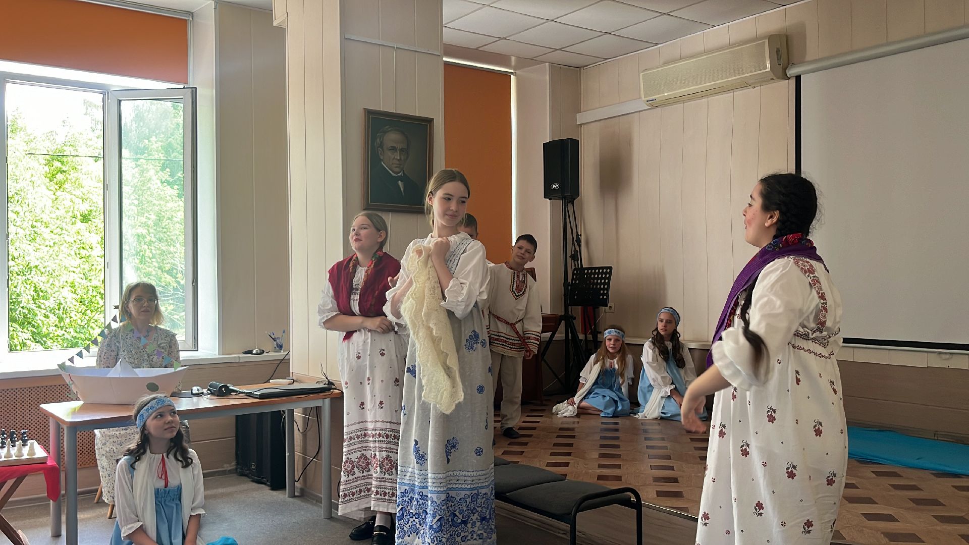 пушкин, юбилей, 225 лет пушкину, сказка, библиотека,